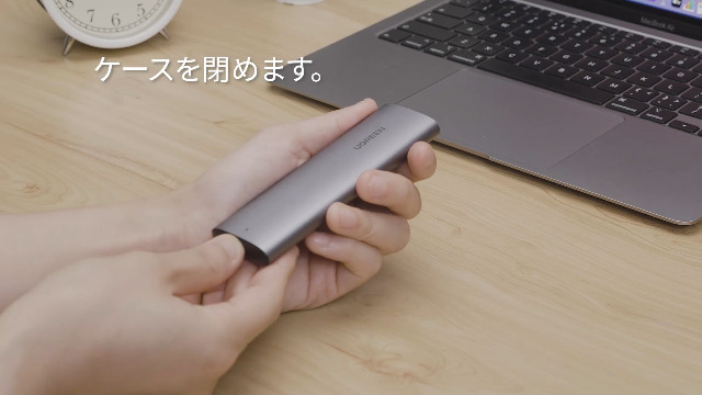 Amazon.co.jp: UGREEN M.2 SSD 外付けケース-SATA NVME両対応 M.2 SSD